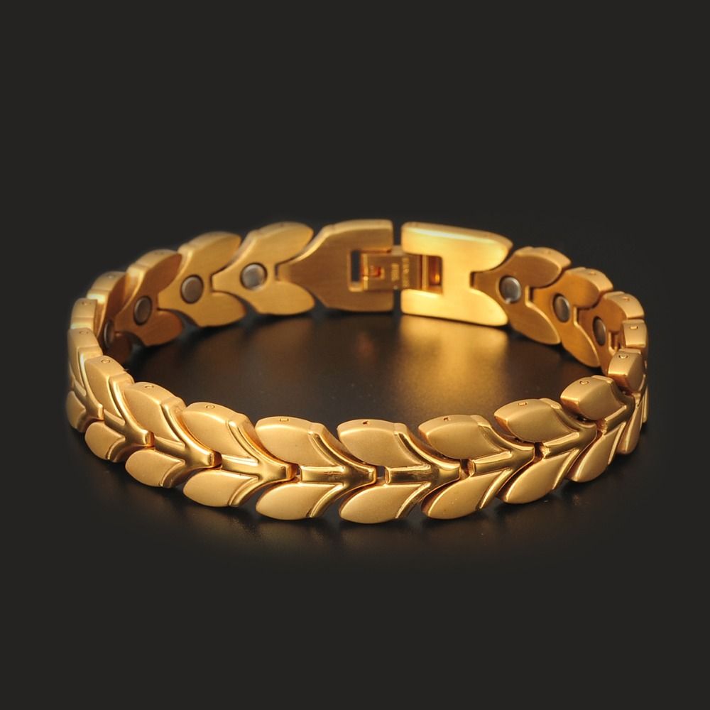 Gold Plated Fish Scale Bracele